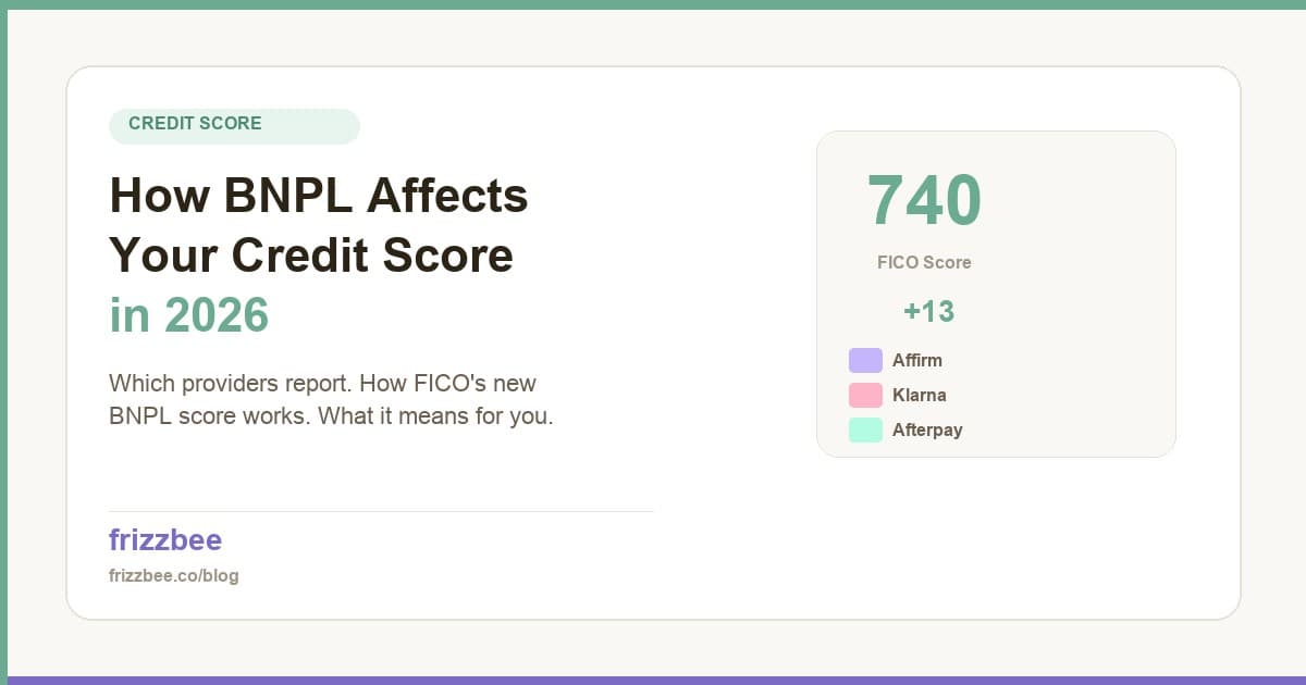 How BNPL affects your credit score in 2026 — provider reporting and FICO changes explained