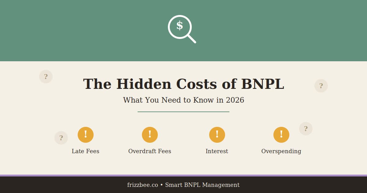 The hidden costs of Buy Now Pay Later - fees, credit risks, and overspending traps in 2026