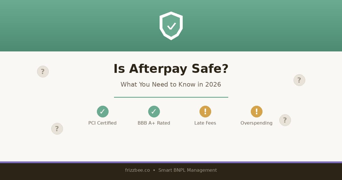 Is Afterpay safe - security, risks, and what to know in 2026
